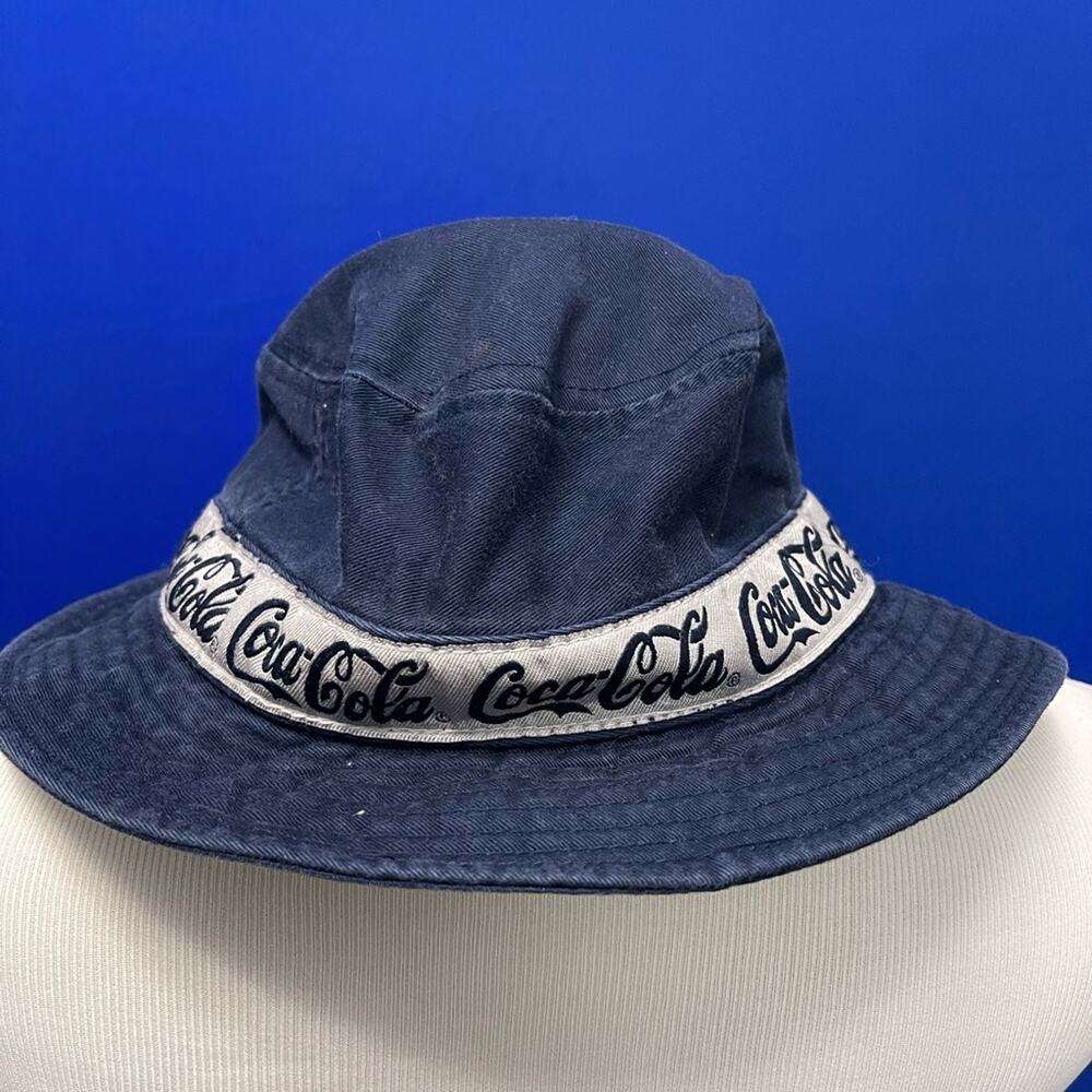 Coca-Cola Navy Blue Cotton Hat Unisex